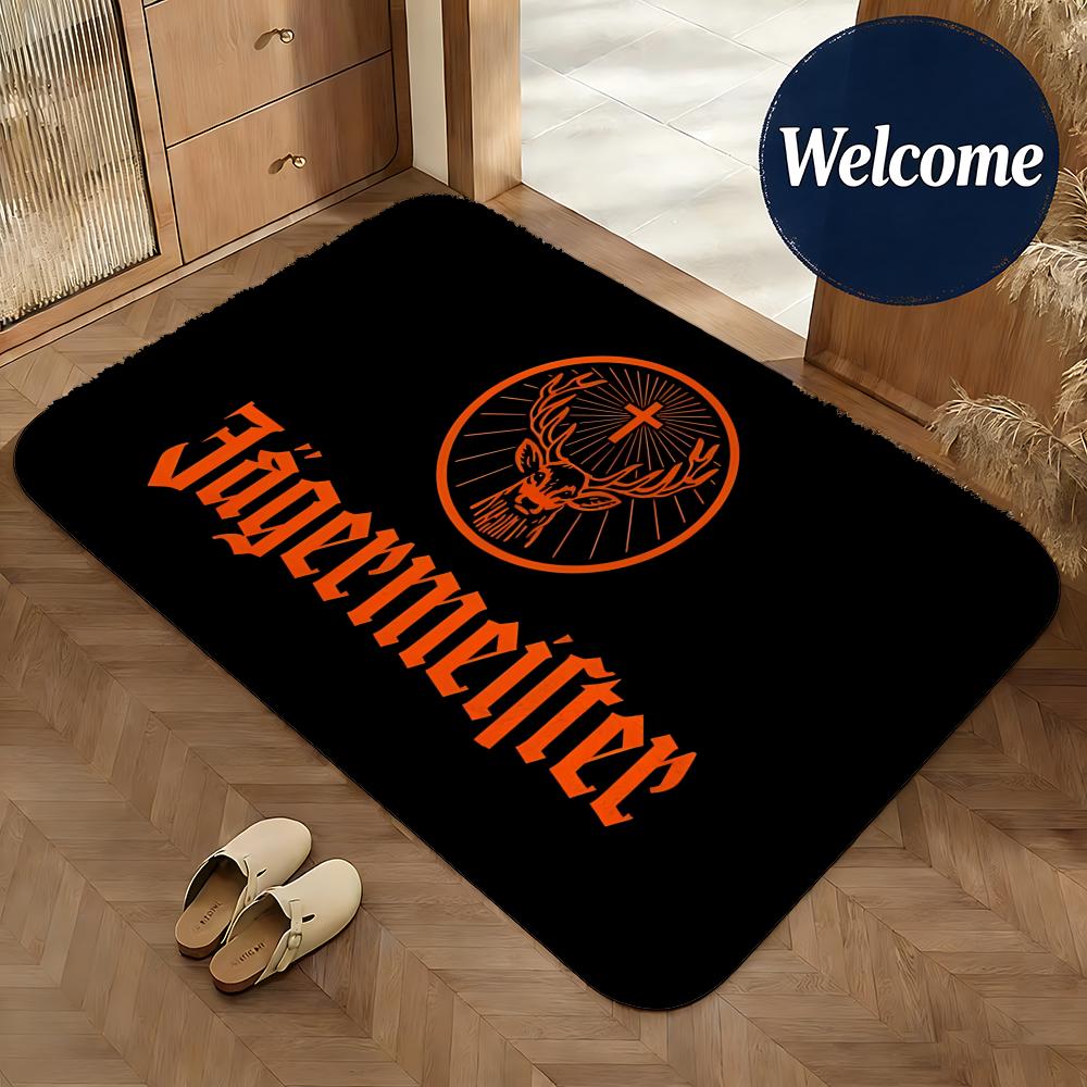 Home Textiles Brands - Soft Flannel Floor Mat Brand Jagermeister
