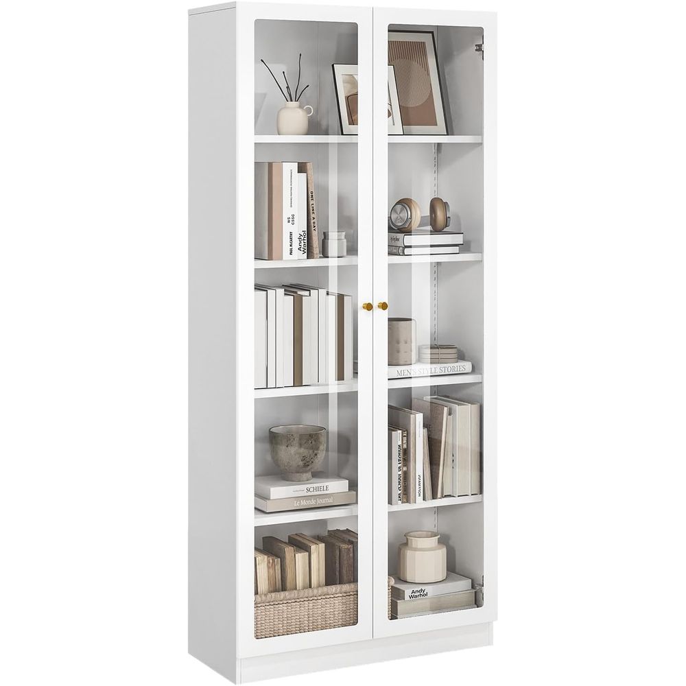 Home & Hotel Textiles Private Limited - 70.87 Tall Metal Bookshelf, 5-Tier Display