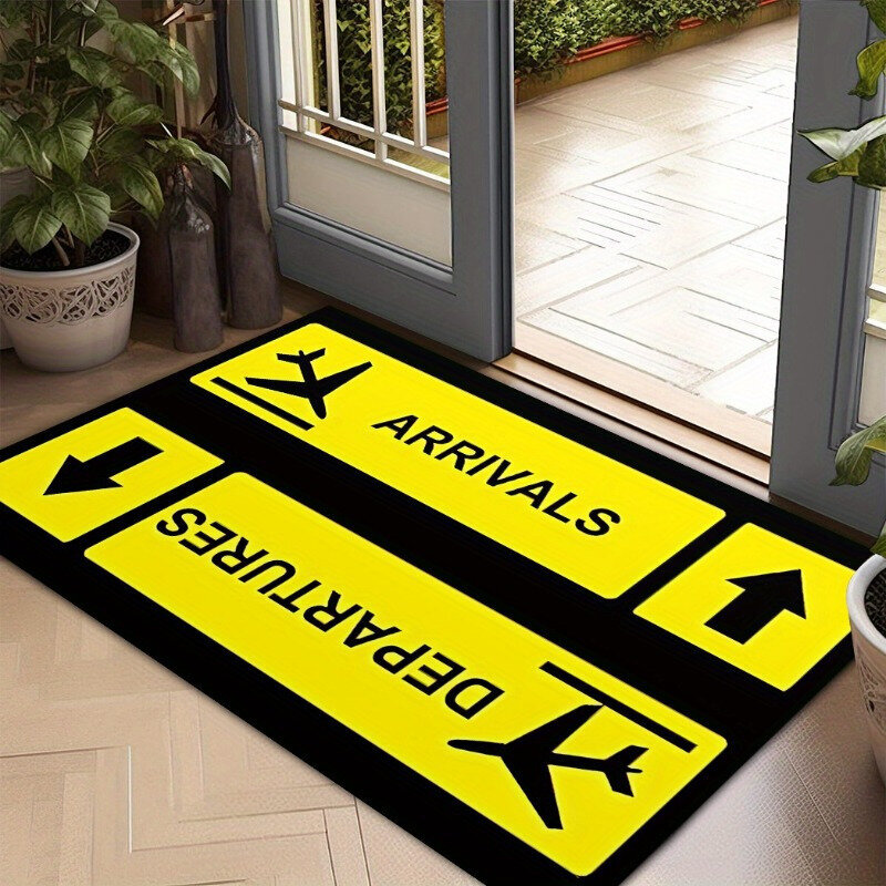 Home Landing Textiles - Takeoff and Landing Pattern Door Mat