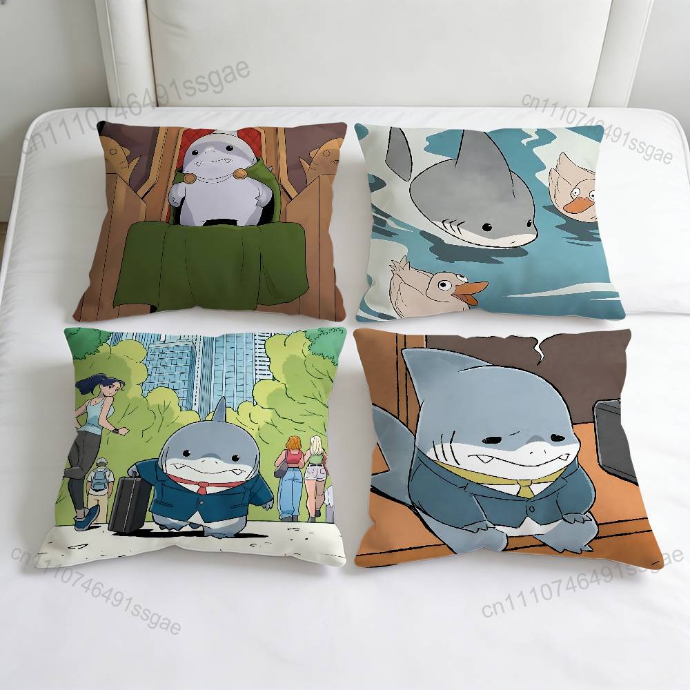 Home Landing Textiles - Cute J-Jeff The Land S-Shark Square