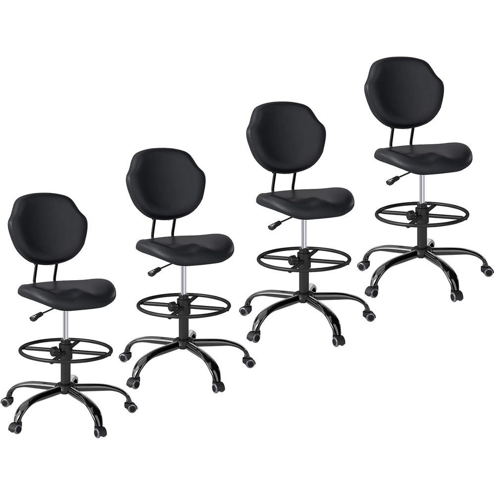 Home & Hotel Textiles Private Limited - Ergonomic Swivel Chair with Lumbar Support,