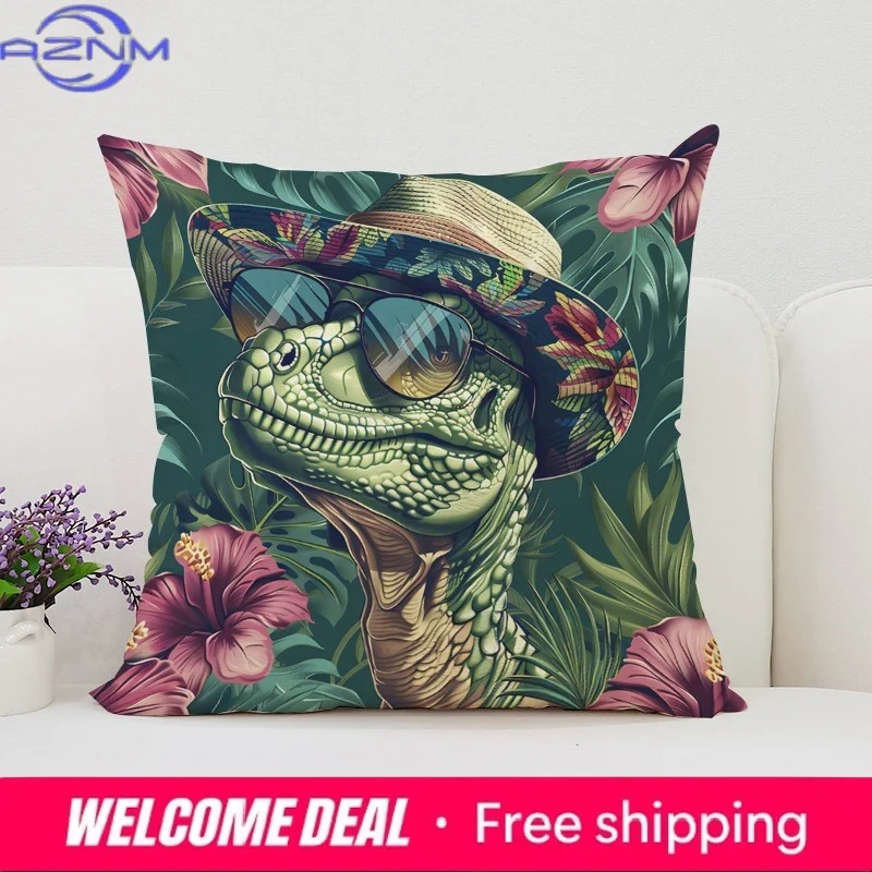 40x40 Cushion Cover Dinosaur L – Home Landing Textiles recenzja i cena