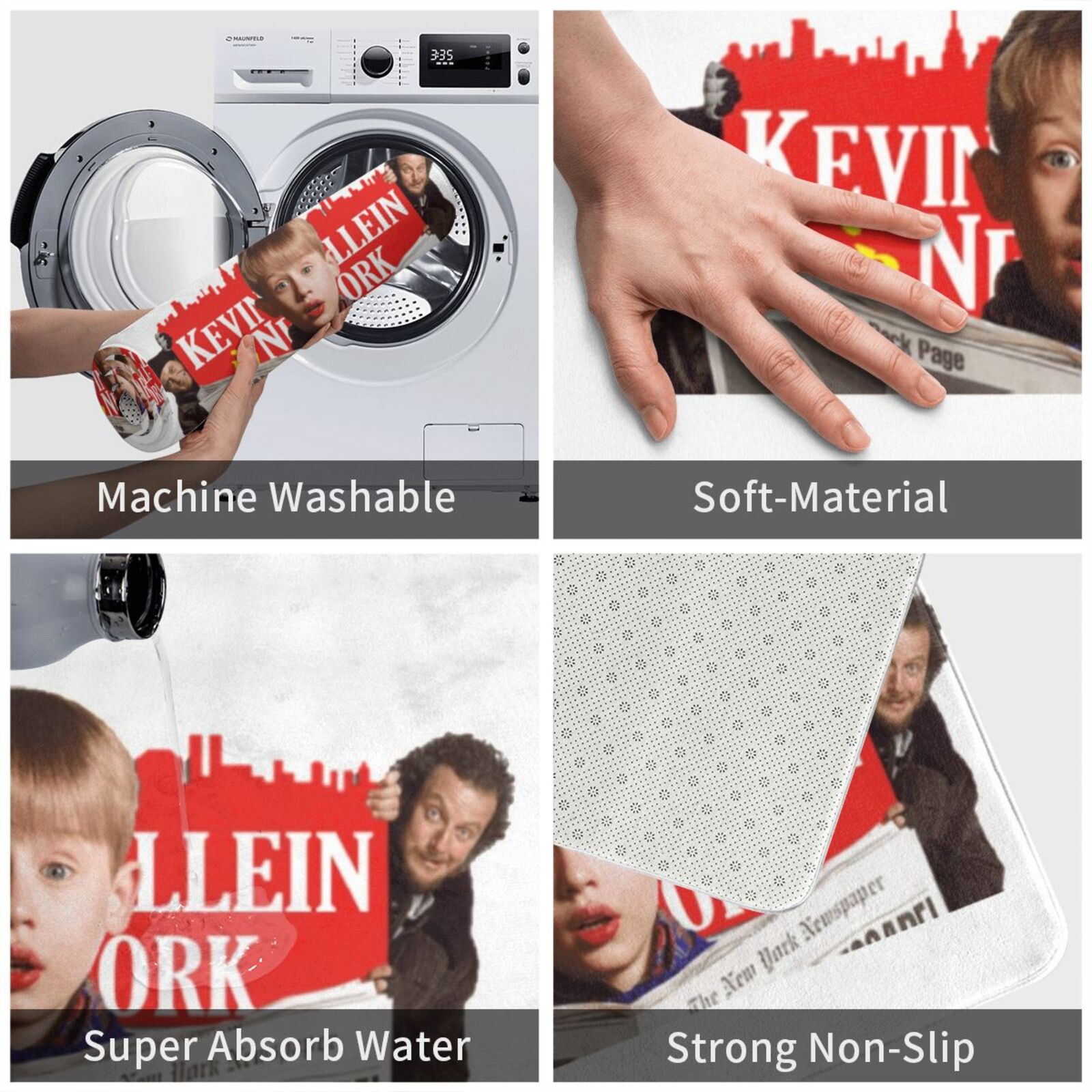 Kevin Mccallister Carpet Mat R – Home Textiles New York recenzja i cena