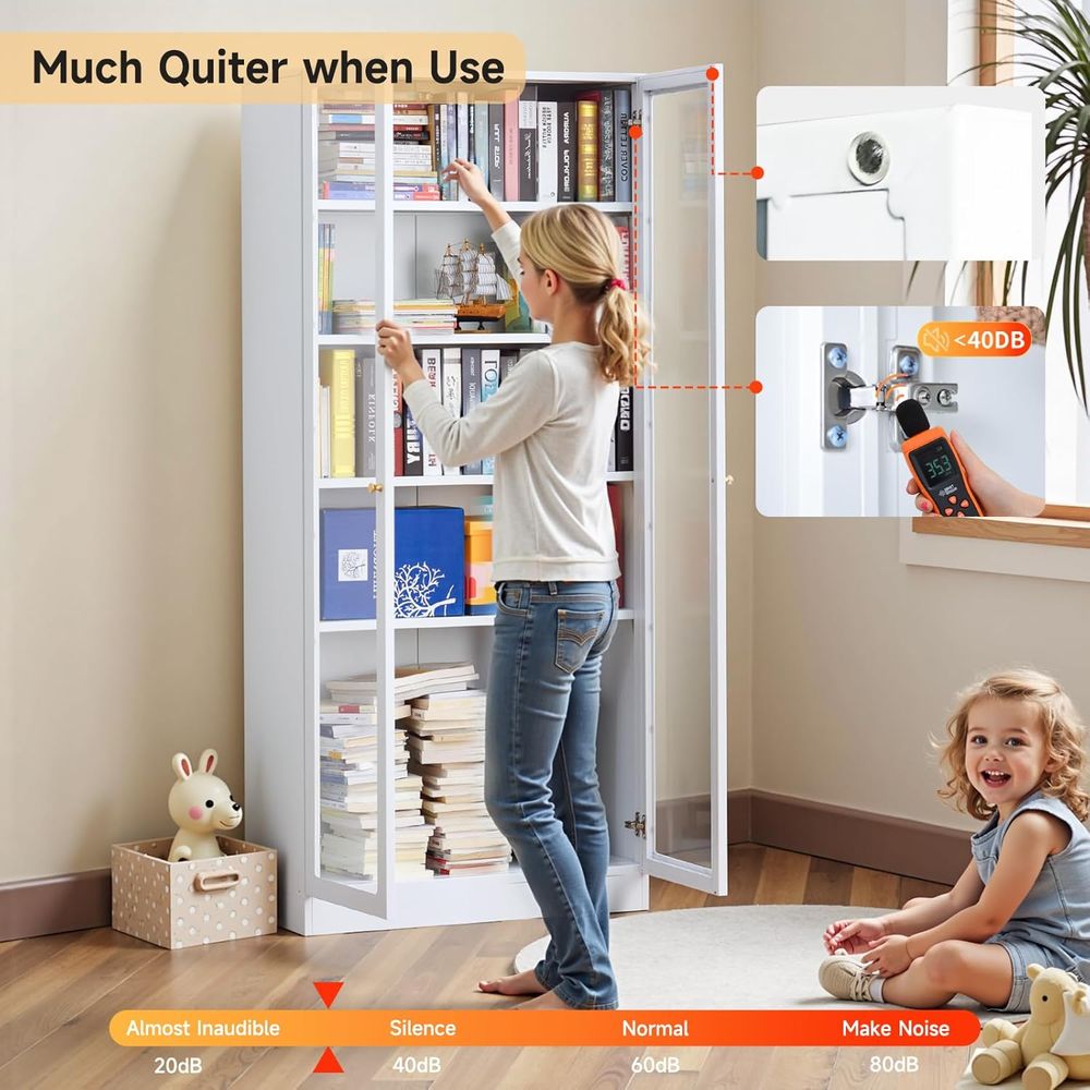 70.87 Tall Metal Bookshelf, 5- – Home & Hotel Textiles Private Limited recenzja i cena