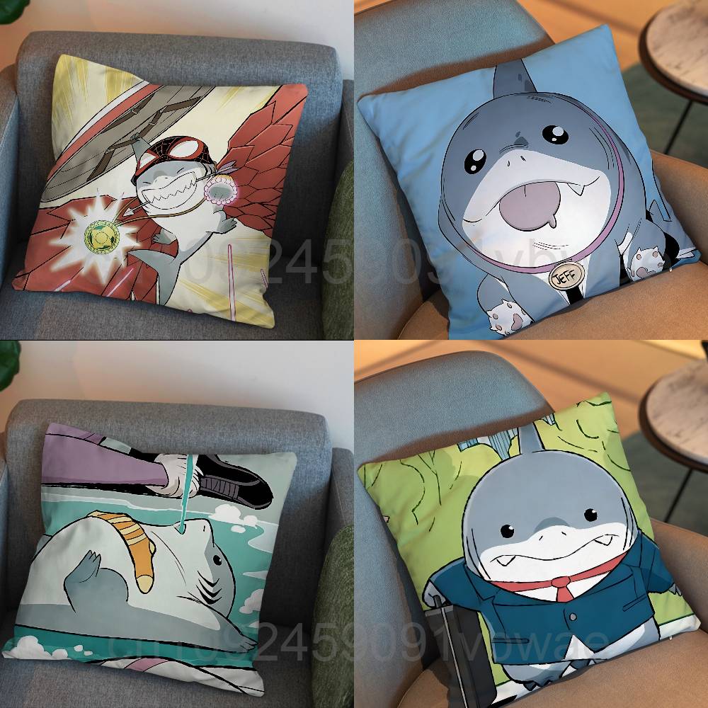 Land Shark cute Jeff Pillow Ca – Home Landing Textiles recenzja i cena