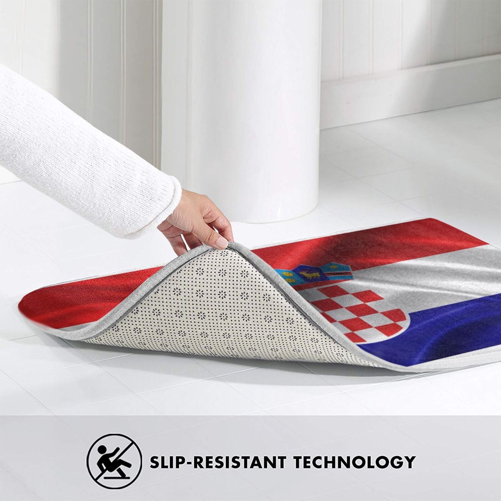 Croatia Soft Non-Slip Mat Rug  – Home Landing Textiles recenzja i cena