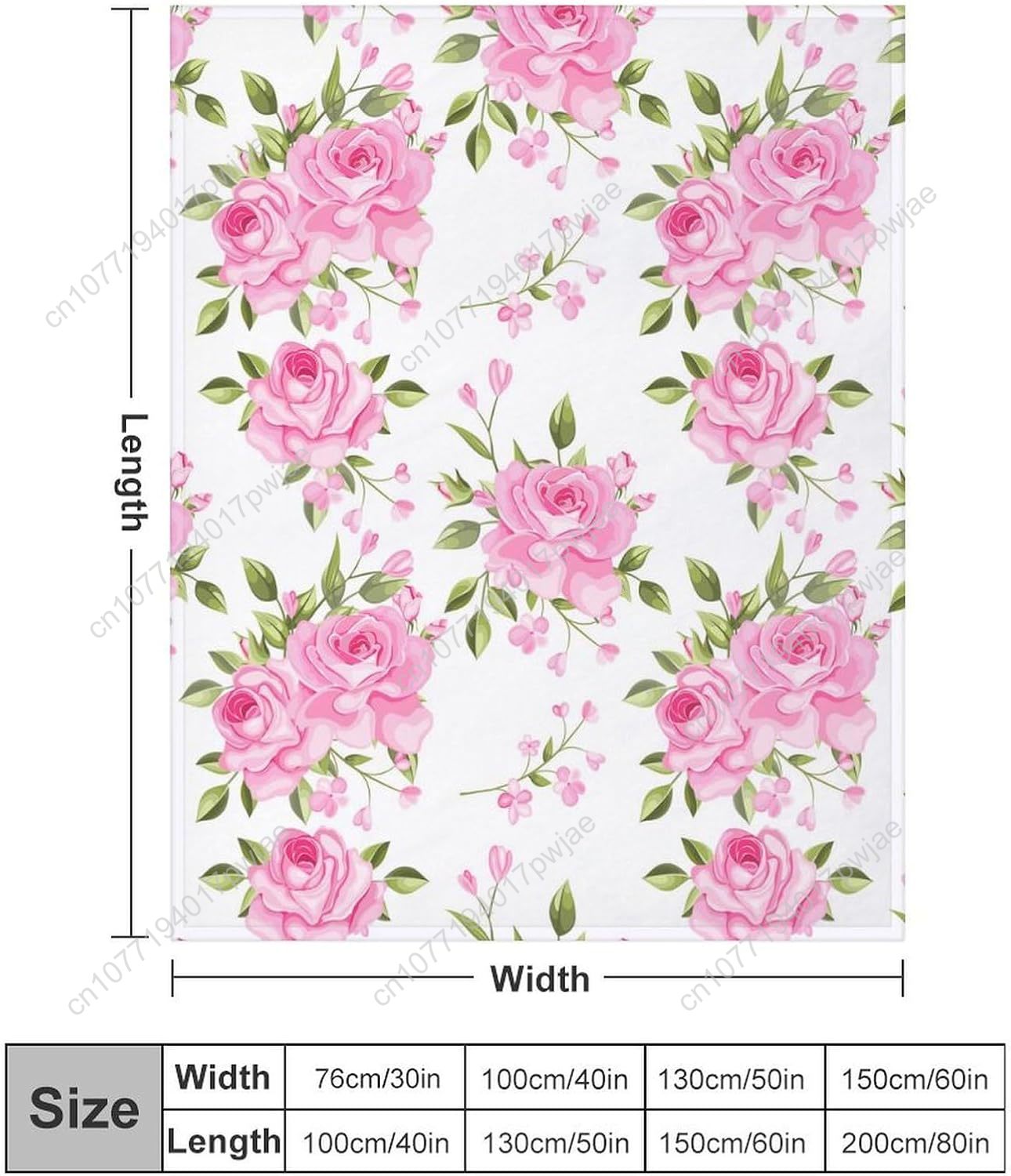 Pink Flower Throw Blanket Flor – Home Textiles Towel recenzja i cena