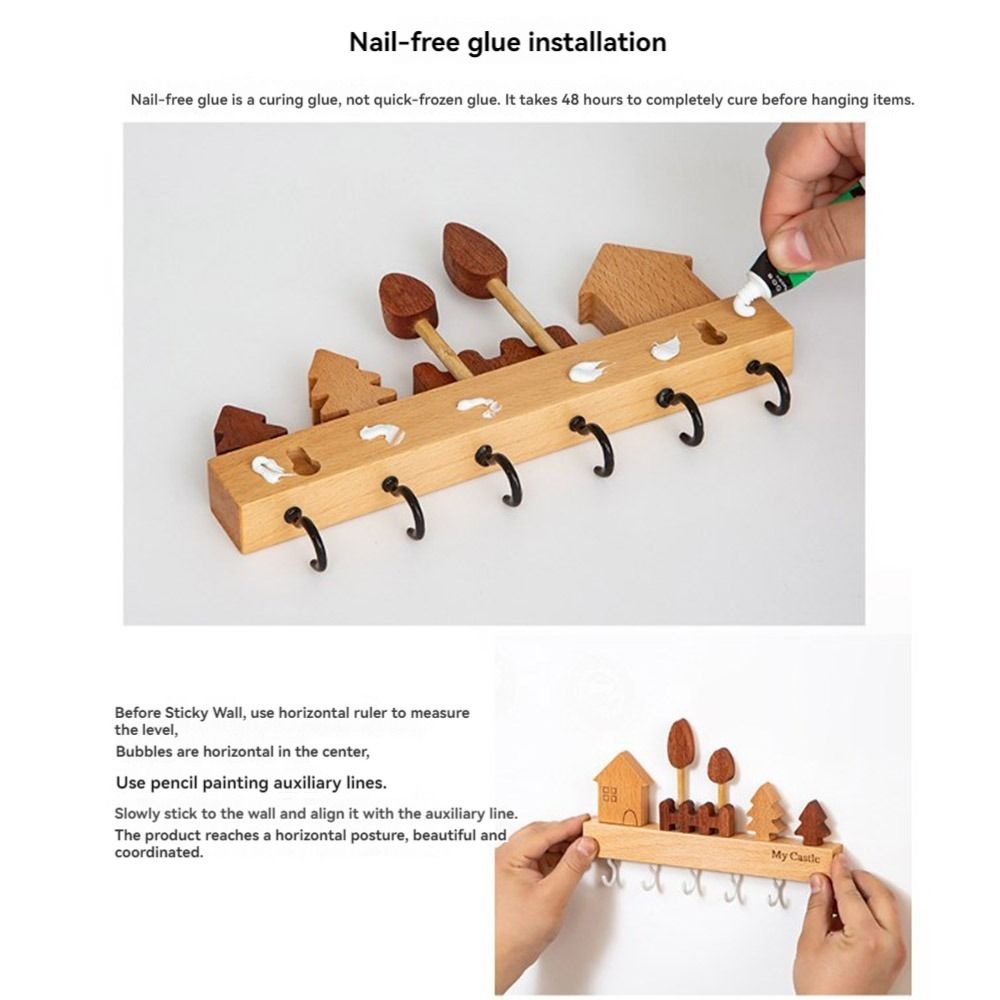 Charming Solid Wood Key Hook R – Home Textiles Towel recenzja i cena