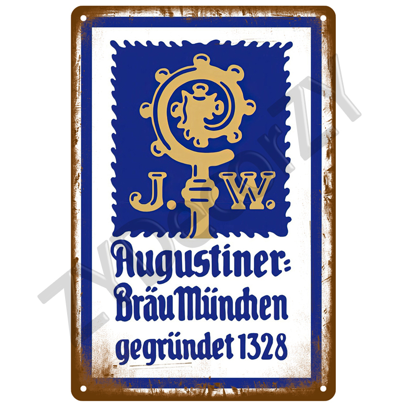 Beer Tin Sign Retro Wall Plaqu – Home Textiles Brands recenzja i cena