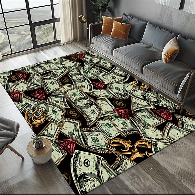 Luxurious Dollar Bill Design A – Luxury Home Textiles Usa recenzja i cena