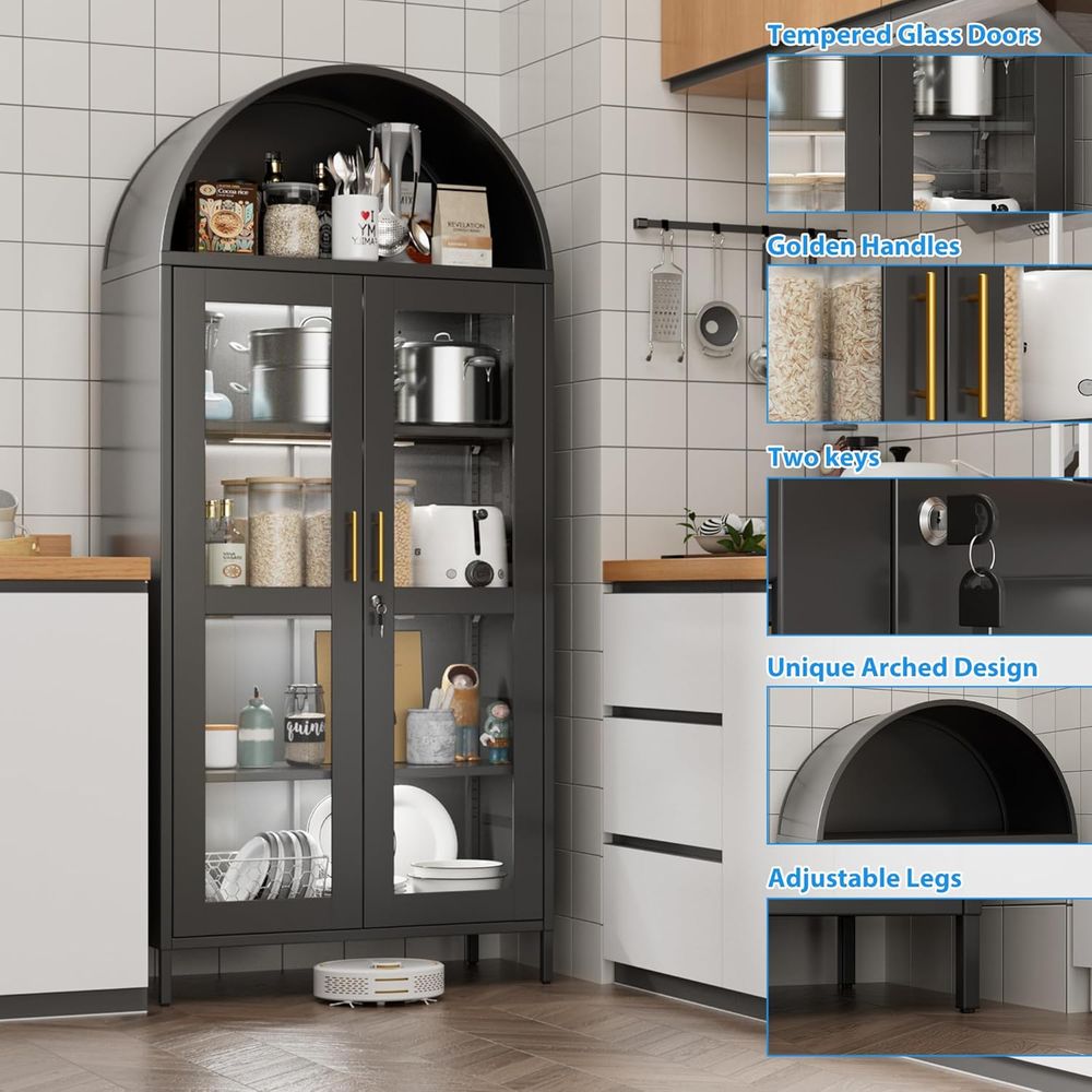 78.74 High Metal Arched Cabine – Home & Hotel Textiles Private Limited recenzja i cena