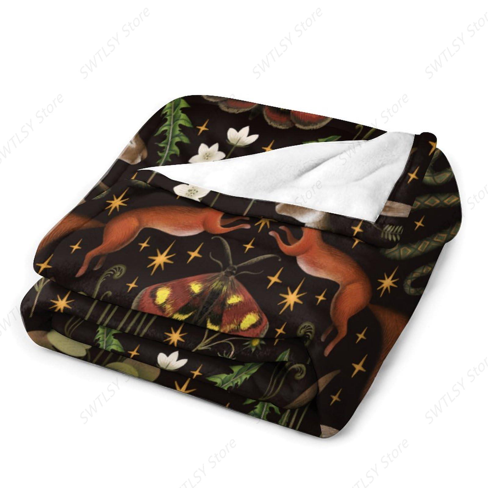 Rustic Forest Throw Blanket, F – Home Landing Textiles recenzja i cena