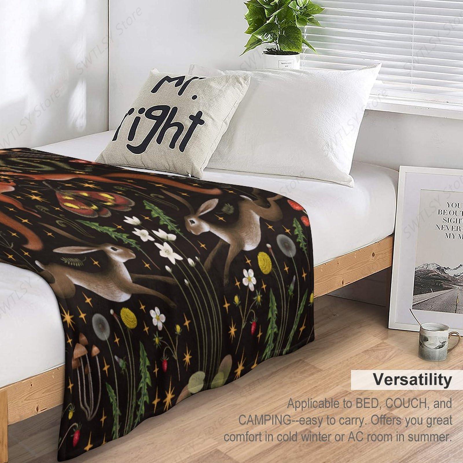 Rustic Forest Throw Blanket, F – Home Landing Textiles recenzja i cena