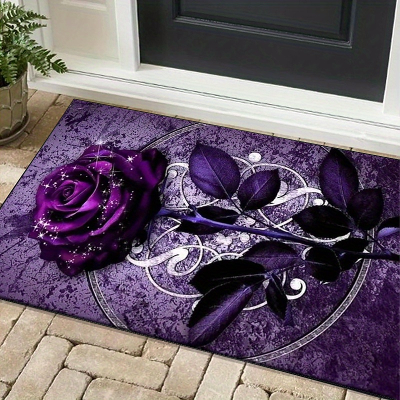 Purple Leaf Rug for Elegant Of – Luxury Home Textiles Usa recenzja i cena