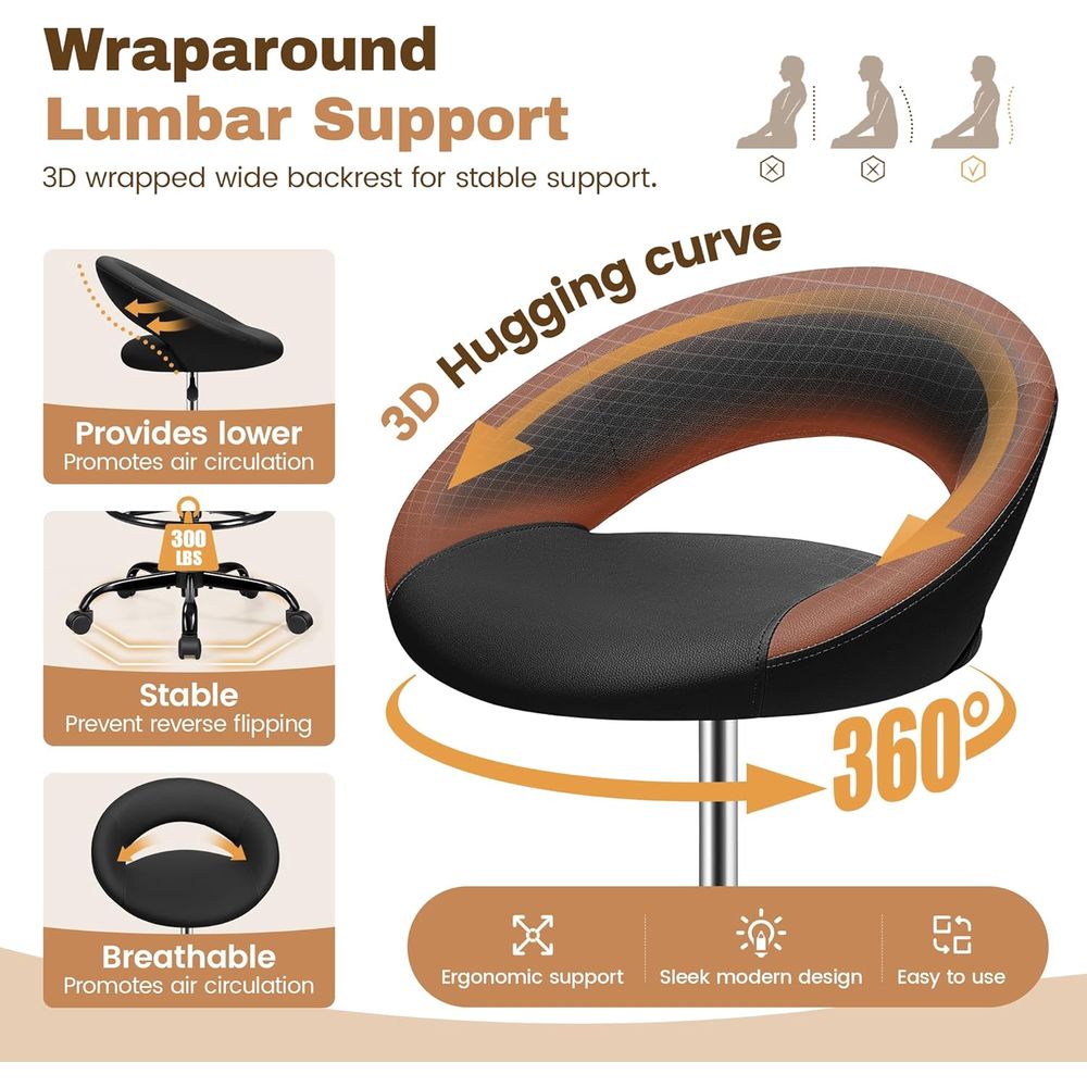 Adjustable Swivel Bar Stools w – Home & Hotel Textiles Private Limited recenzja i cena
