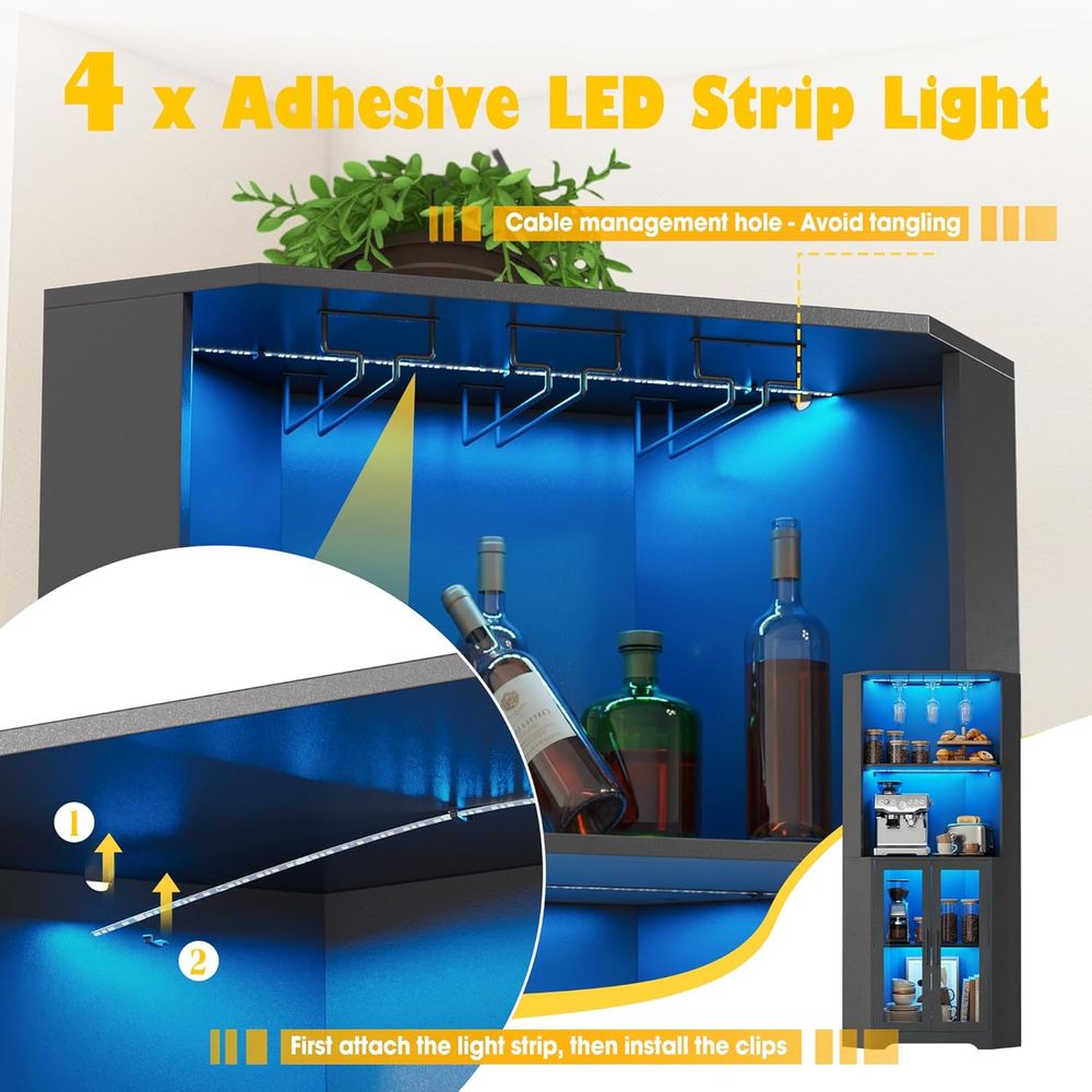 65 Tall LED-Illuminated Bar Ca – Home & Hotel Textiles Private Limited recenzja i cena