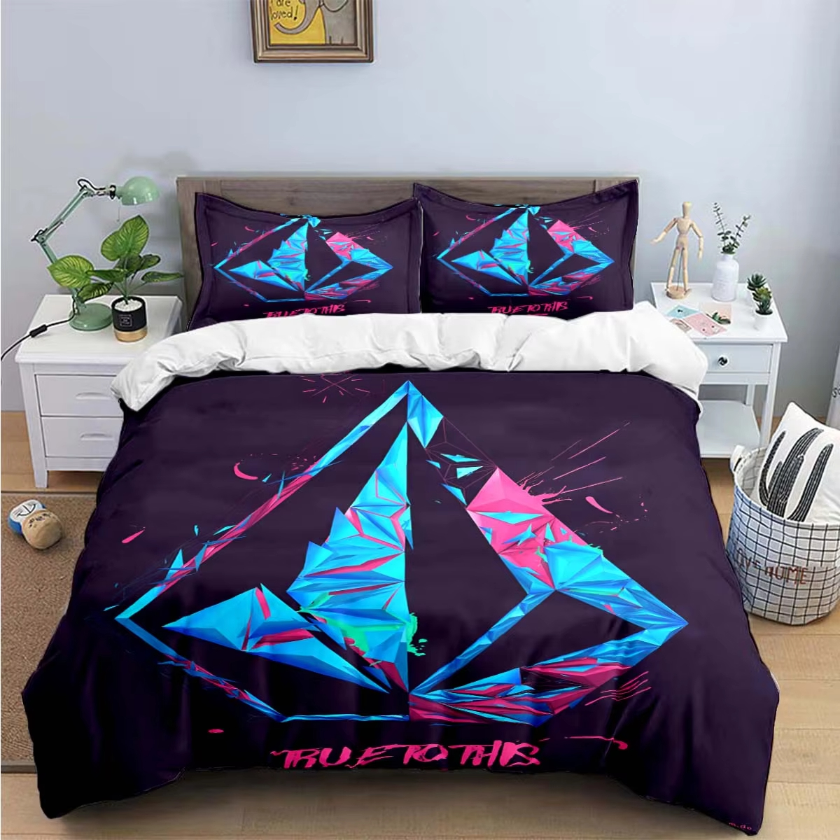 New V-VOLCOM 3d Print Bedding  – Luxury Home Textiles Usa recenzja i cena