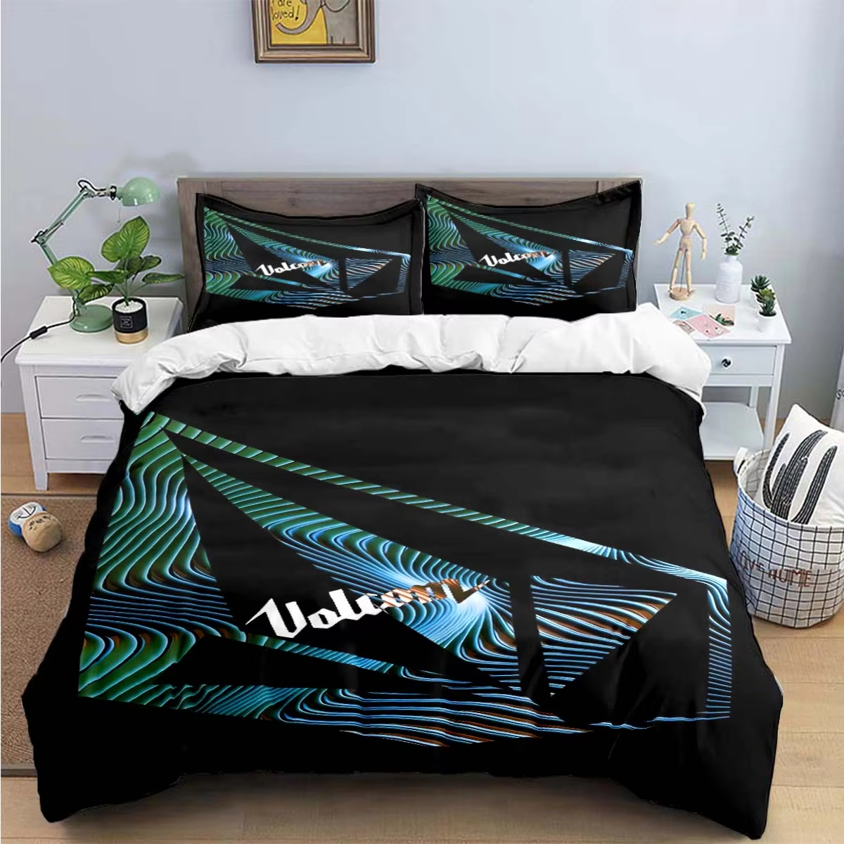 New V-VOLCOM 3d Print Bedding  – Luxury Home Textiles Usa recenzja i cena