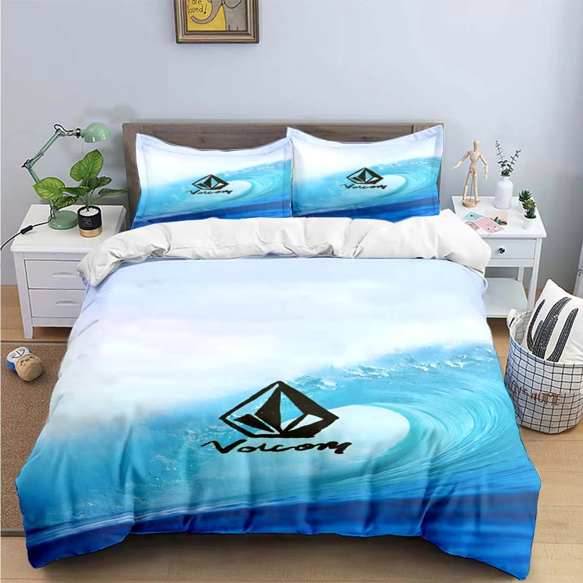 New V-VOLCOM 3d Print Bedding  – Luxury Home Textiles Usa recenzja i cena
