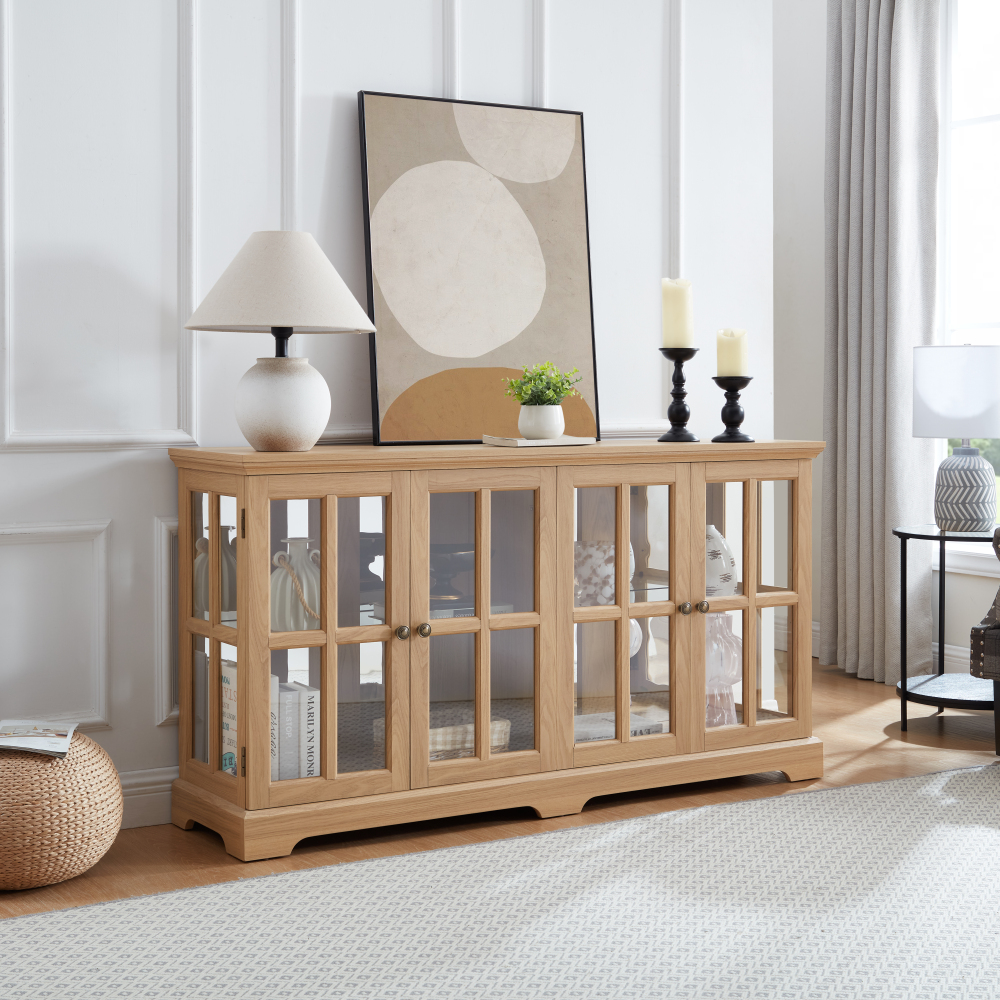 LED Curio Display Cabinet: Gla – Home & Hotel Textiles Private Limited recenzja i cena