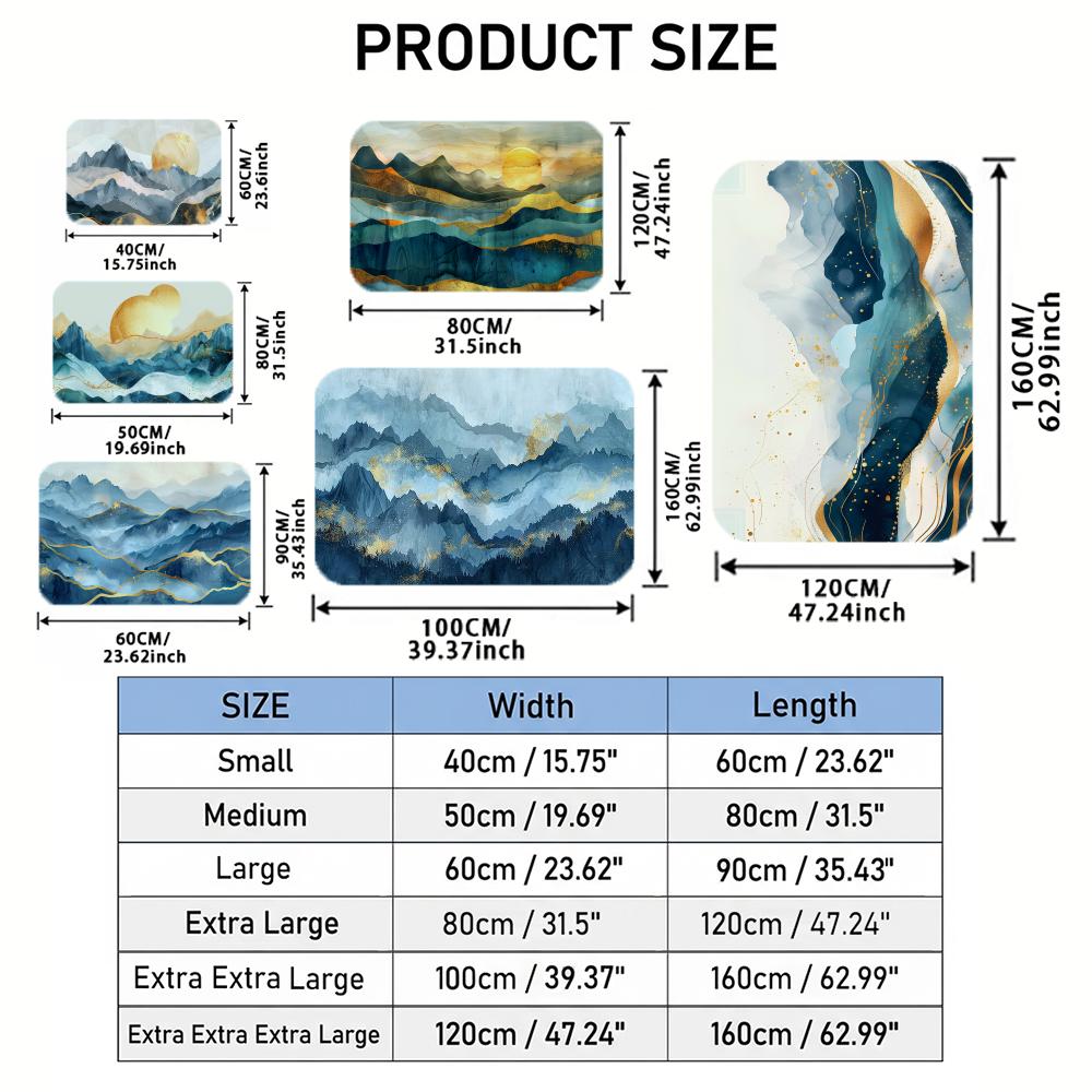 Mountain Land Floor Mat Flanne – Home Landing Textiles recenzja i cena