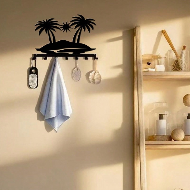 Metal 7-Hook Key Holder with S – Home Textiles Towel recenzja i cena