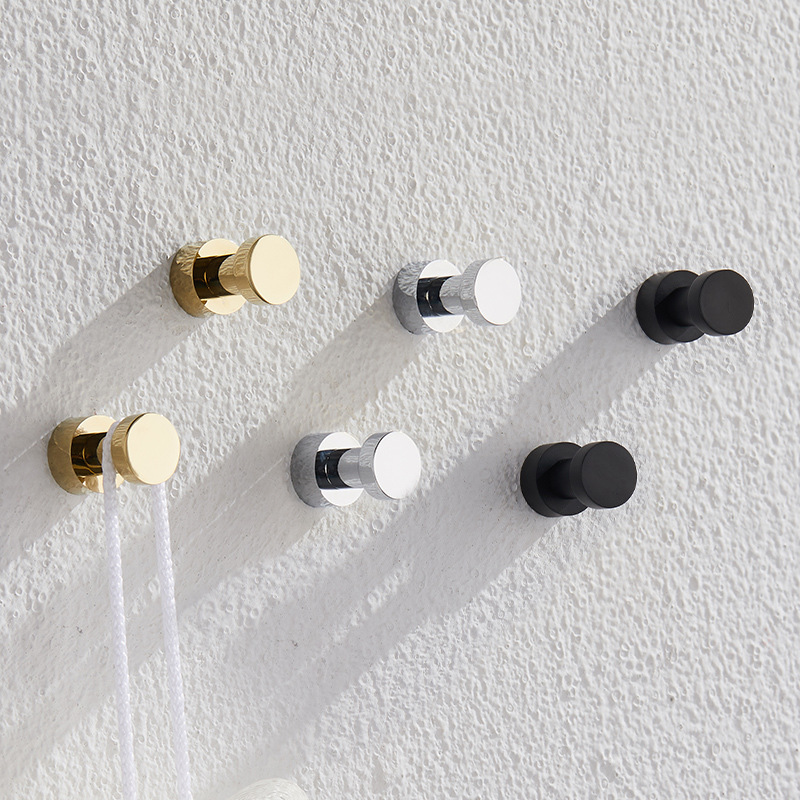 2/3/4/5pcs Brass Robe Hooks Ru – Home Textiles Towel recenzja i cena