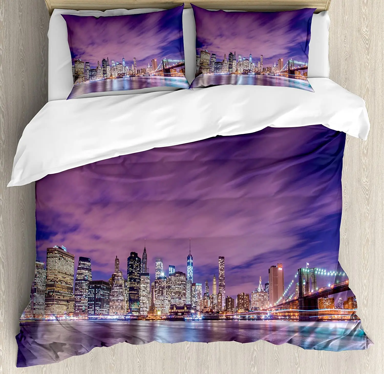 New York English Text Landscap – Home Textiles New York recenzja i cena