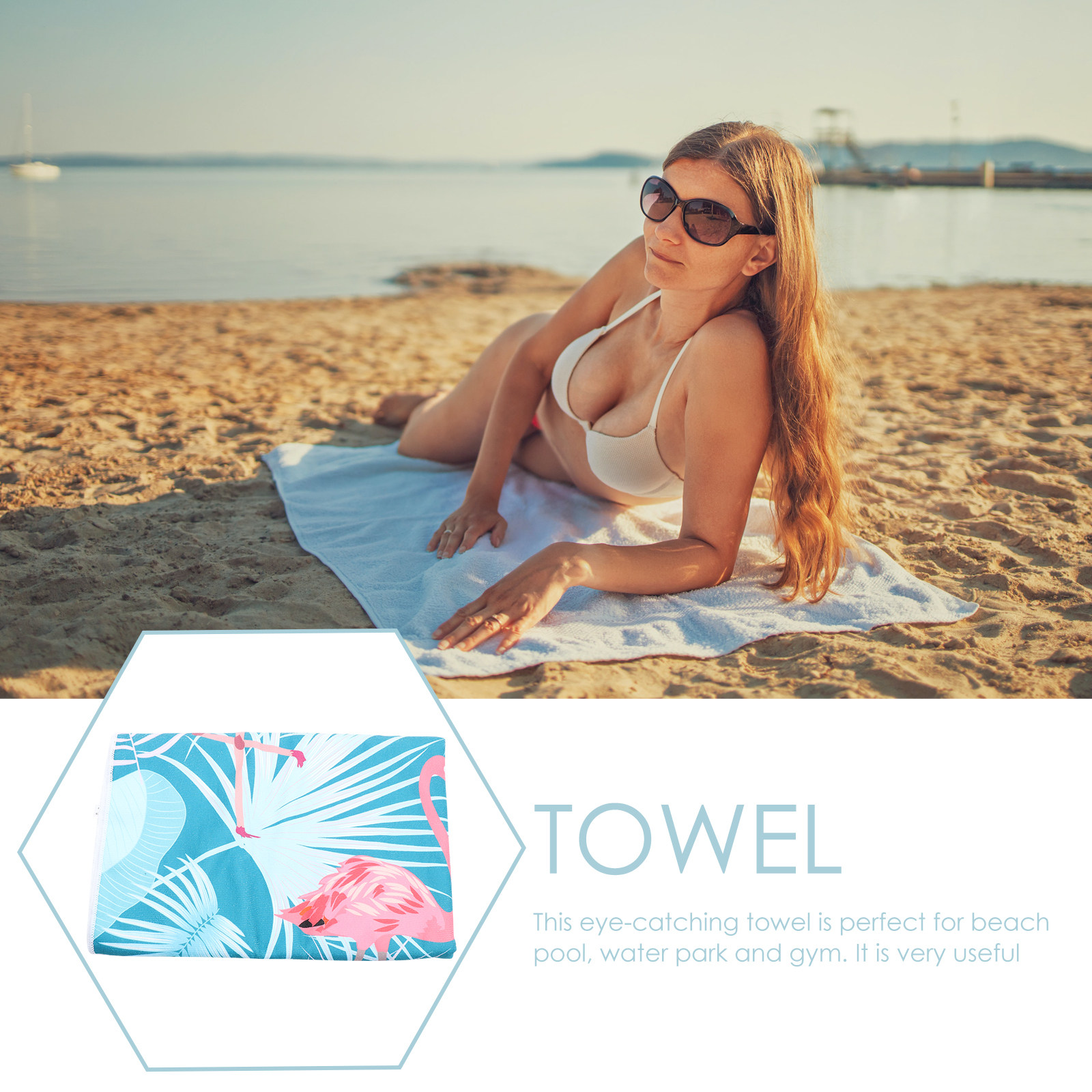 Microfiber Beach Towels Quick  – Home Textiles Towel recenzja i cena
