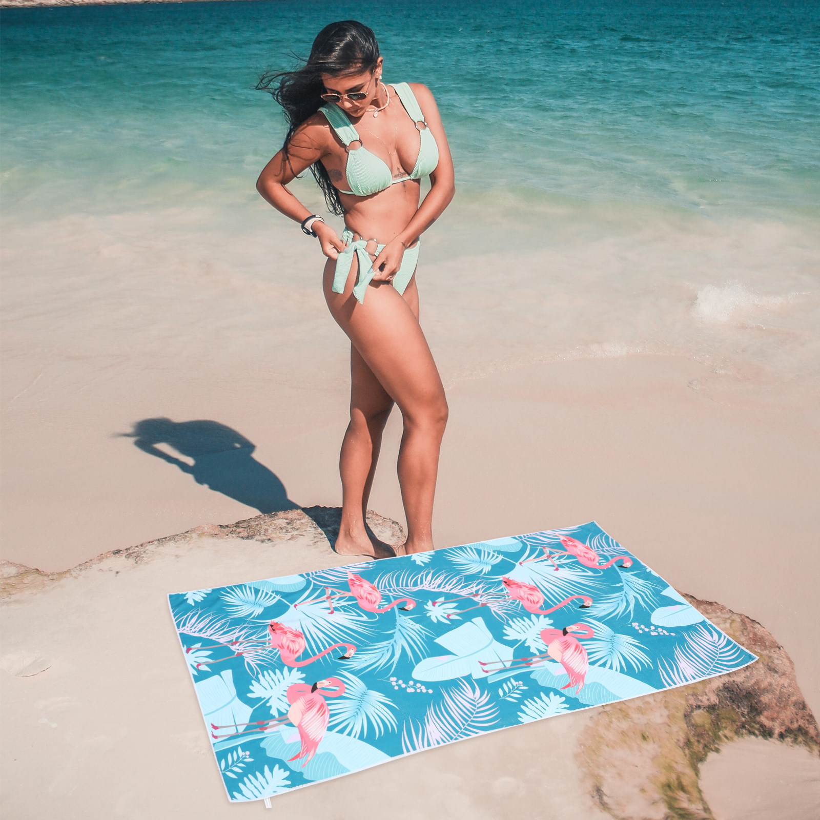 Microfiber Beach Towels Quick  – Home Textiles Towel recenzja i cena