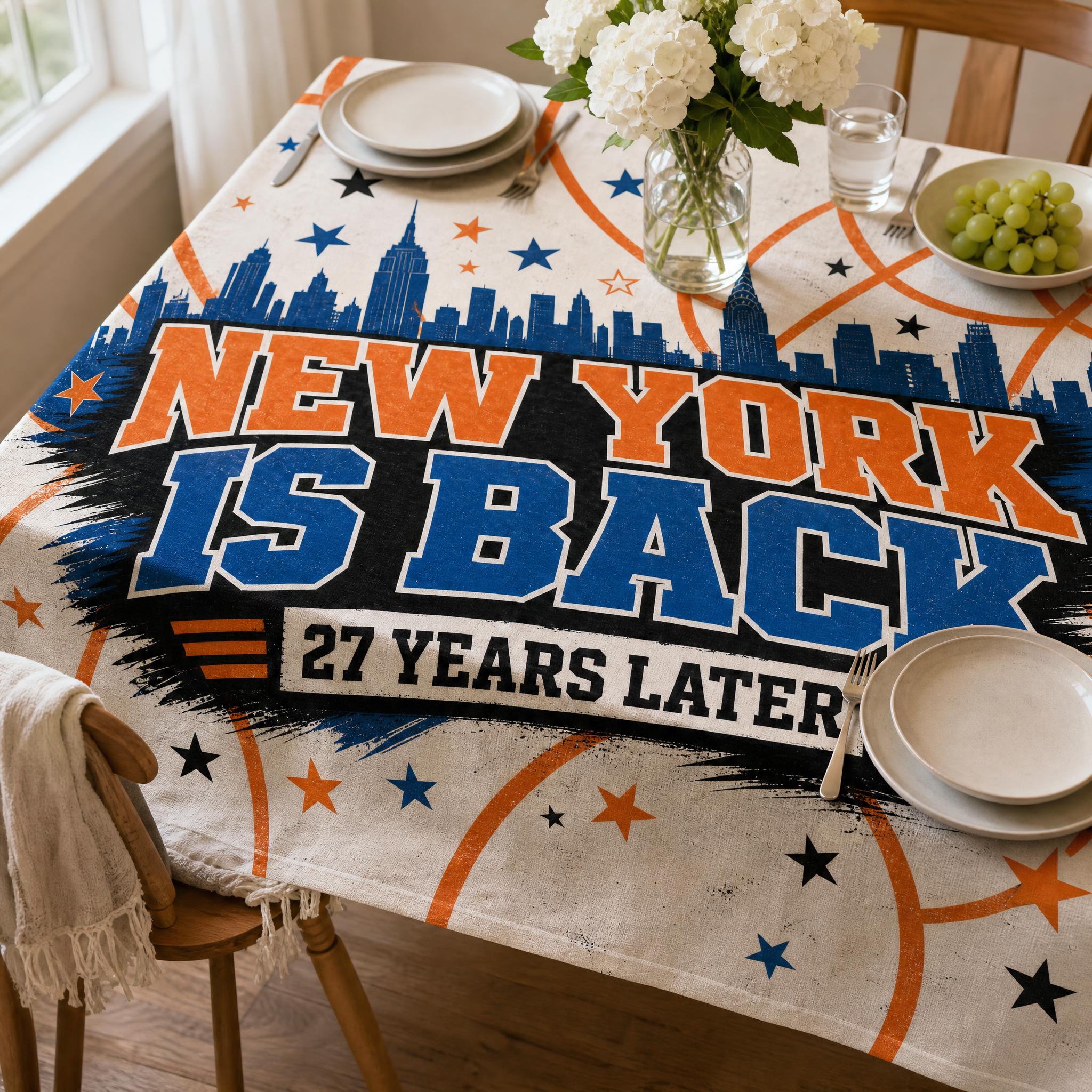 New York Basketball Sports Tab – Home Textiles New York recenzja i cena